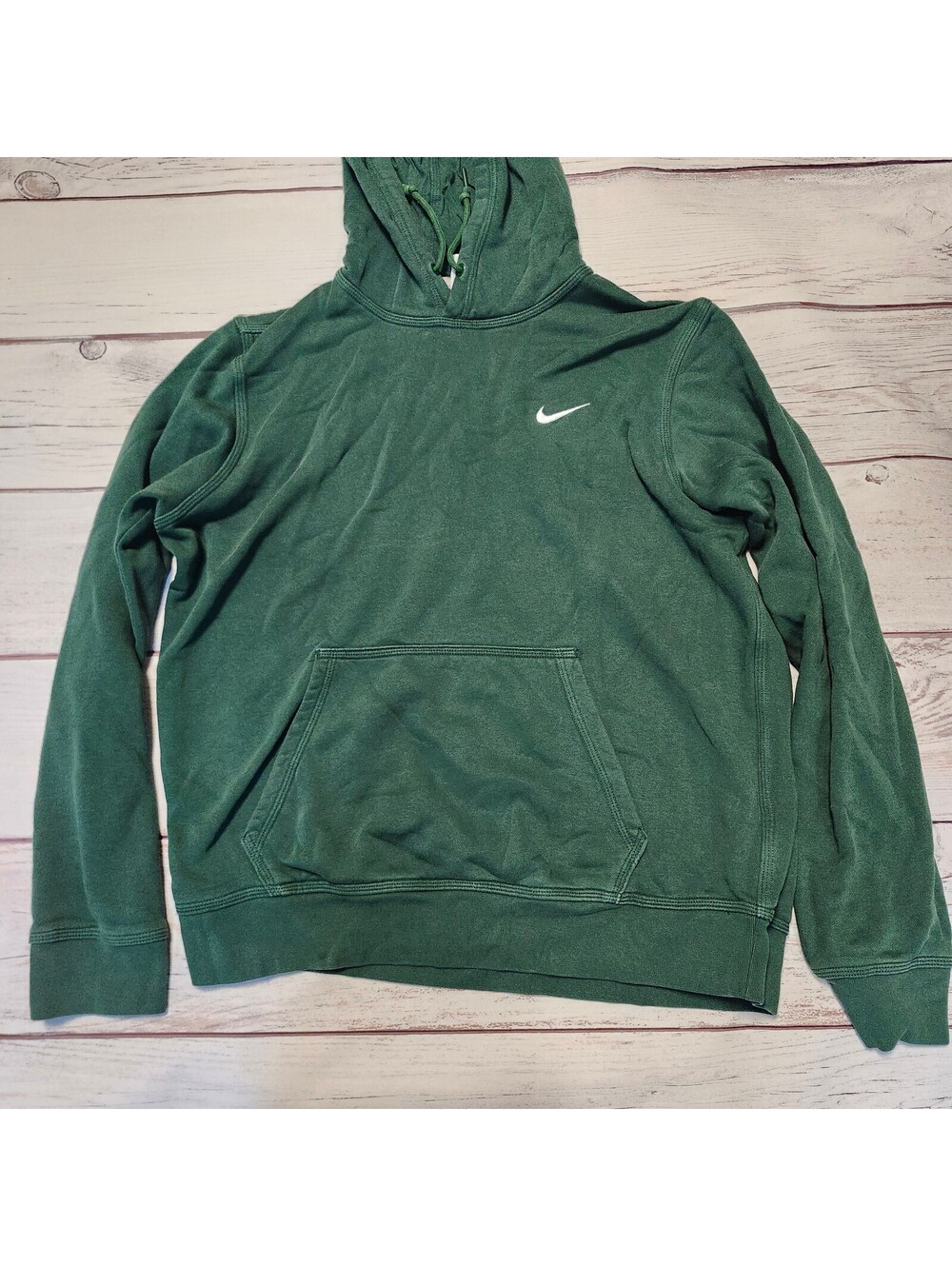 Nike Green Pullover Hoodie Sweatshirt Size Large